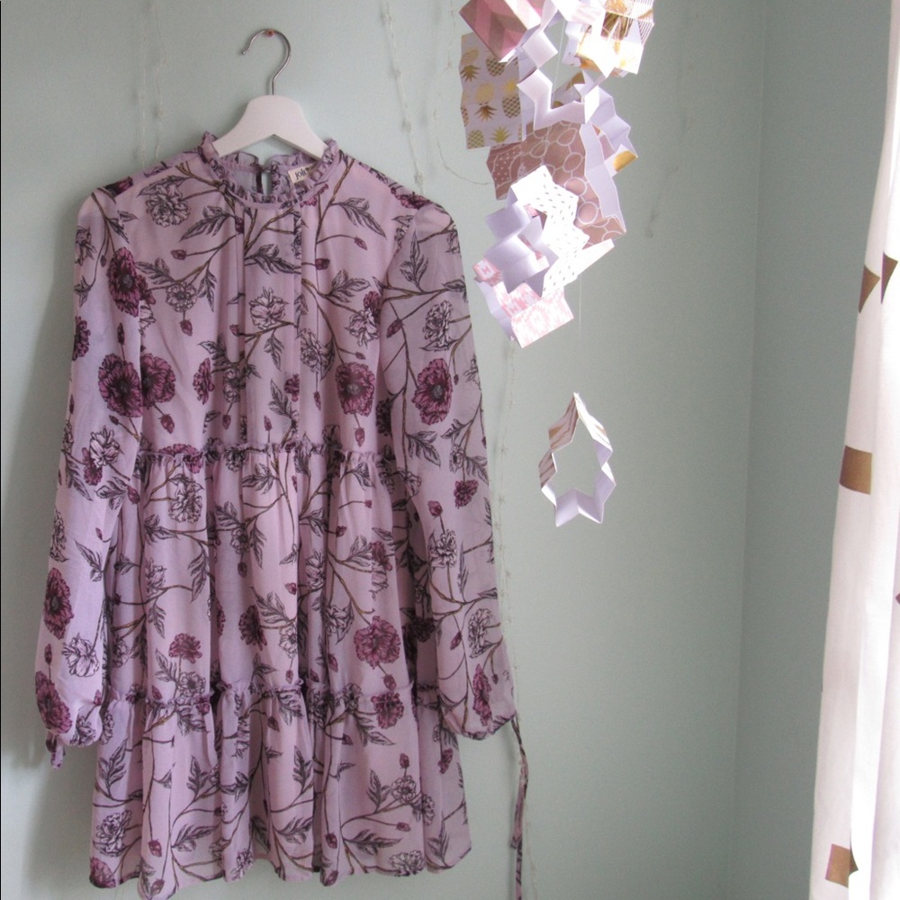 Jolt (Belk) Flowery Tiered Dress